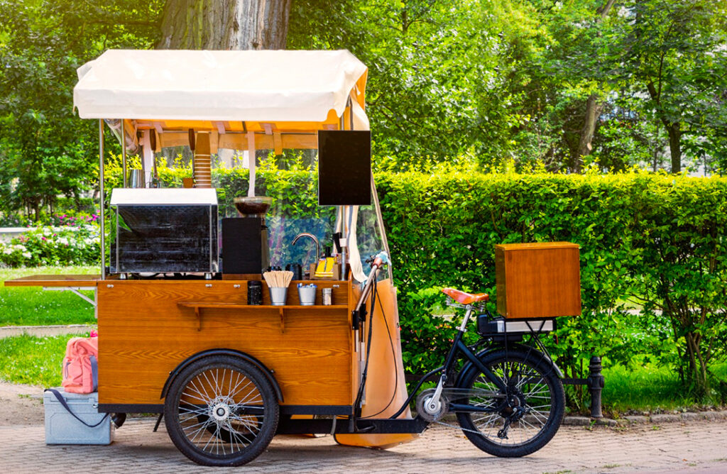 Bike Coffee Cart