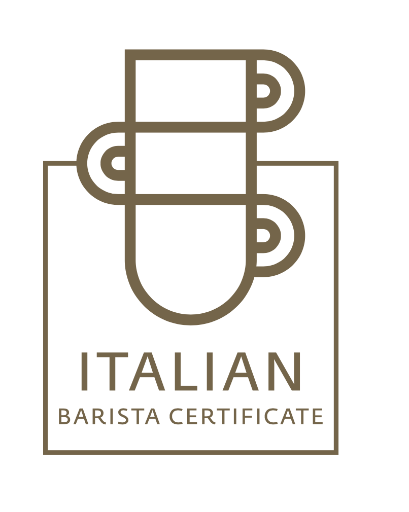 Italian barista certificate Logo