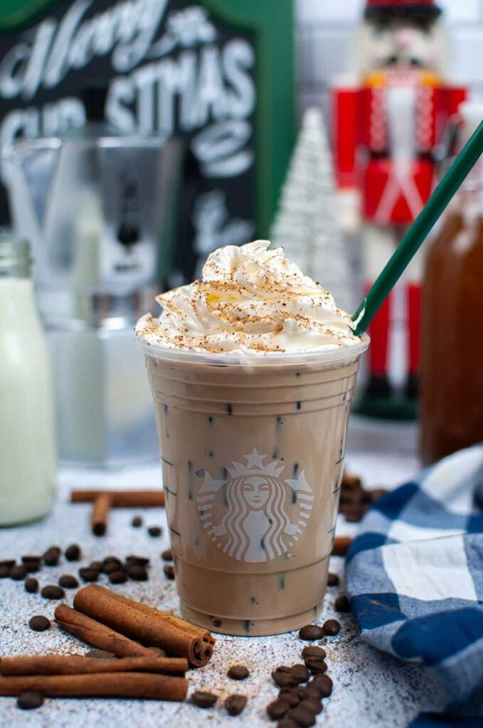 Starbuck gingerbread latte