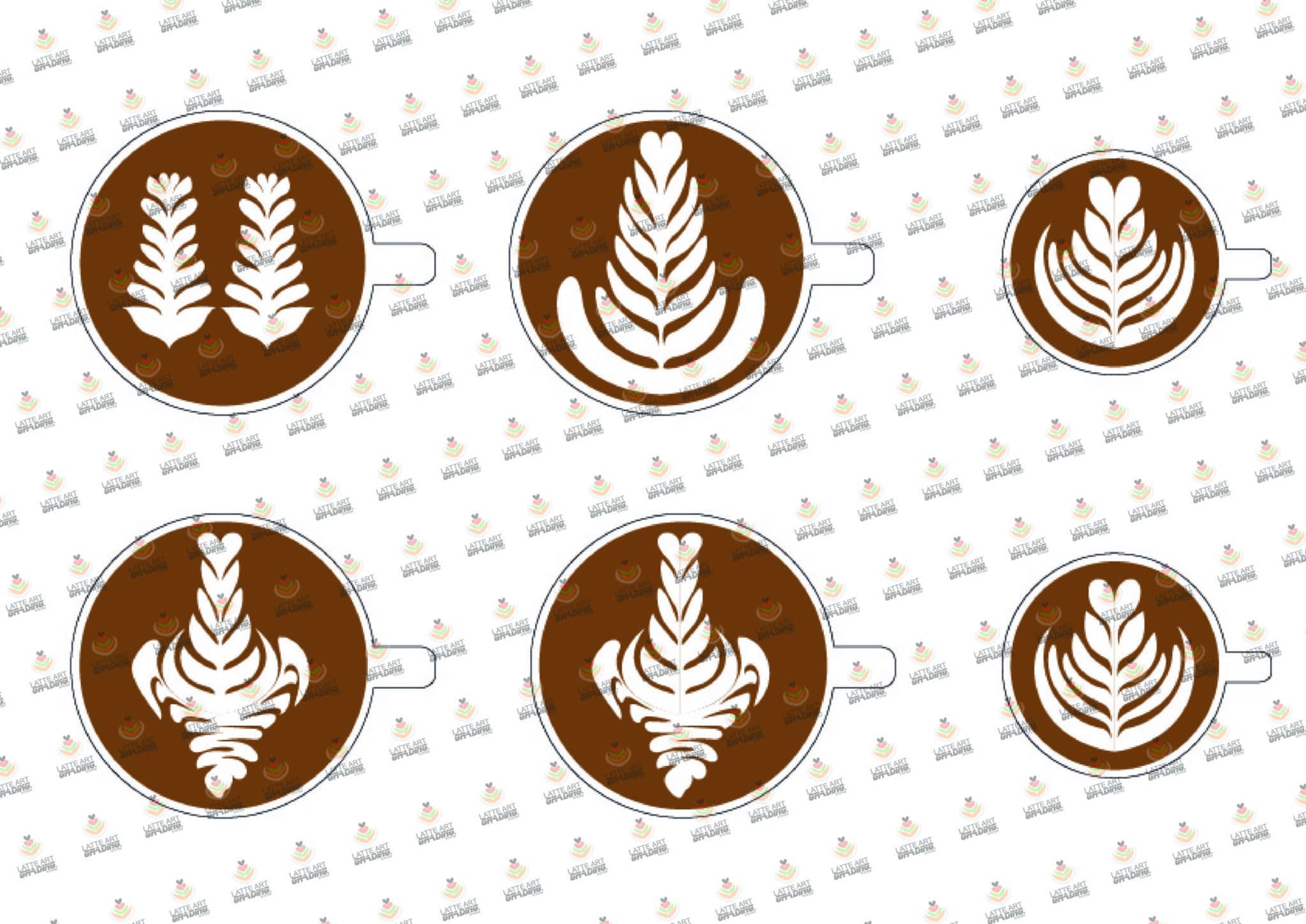 Latte Art Grading System - Grading Rosso