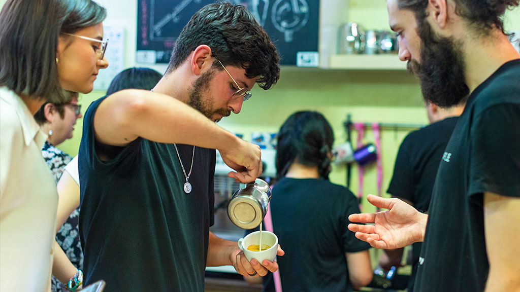 Corso di caffetteria