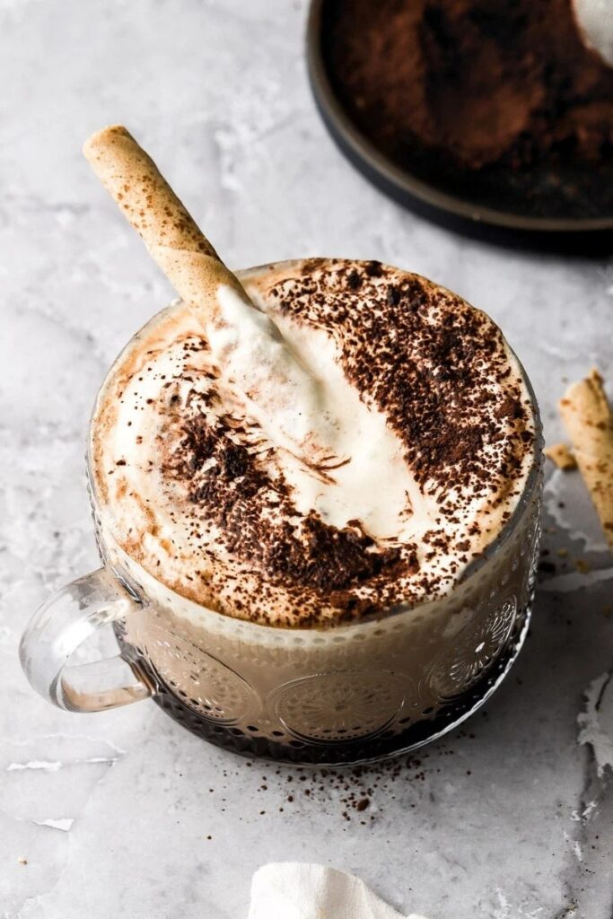 Tiramisu latte