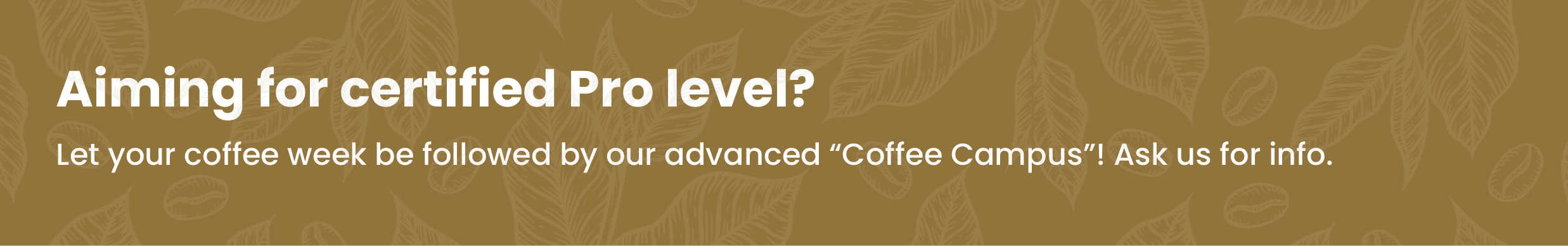 banner coffee campus