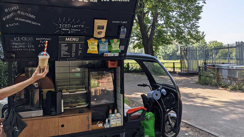 corso coffee cart